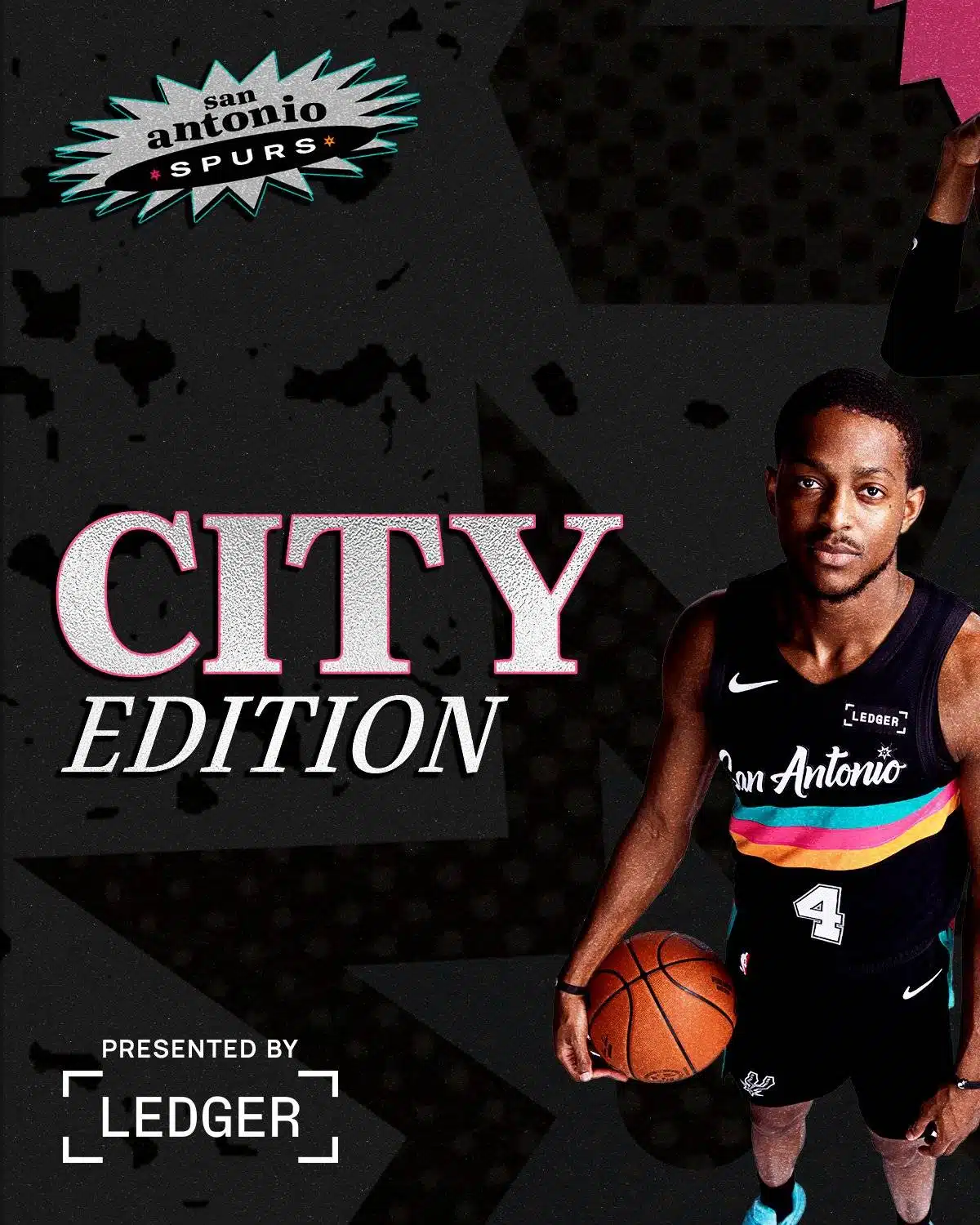 maillot city edition fiesta san antonio spurs 2025 2026