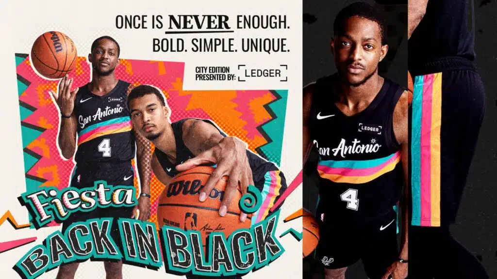 maillot city edition fiesta san antonio spurs 2025 2026