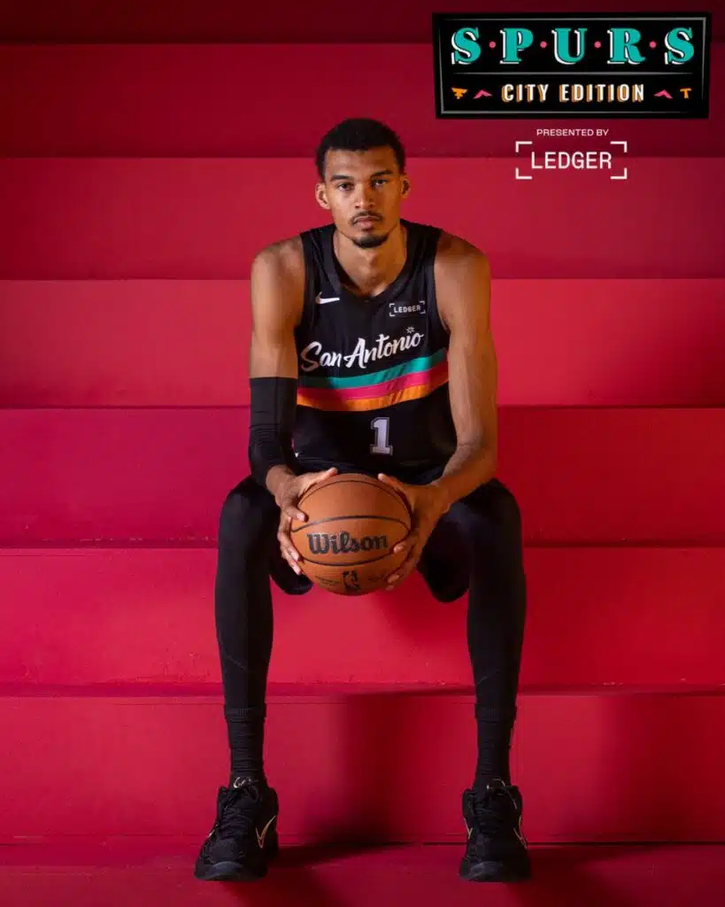 maillot city edition fiesta san antonio spurs 2025 2026