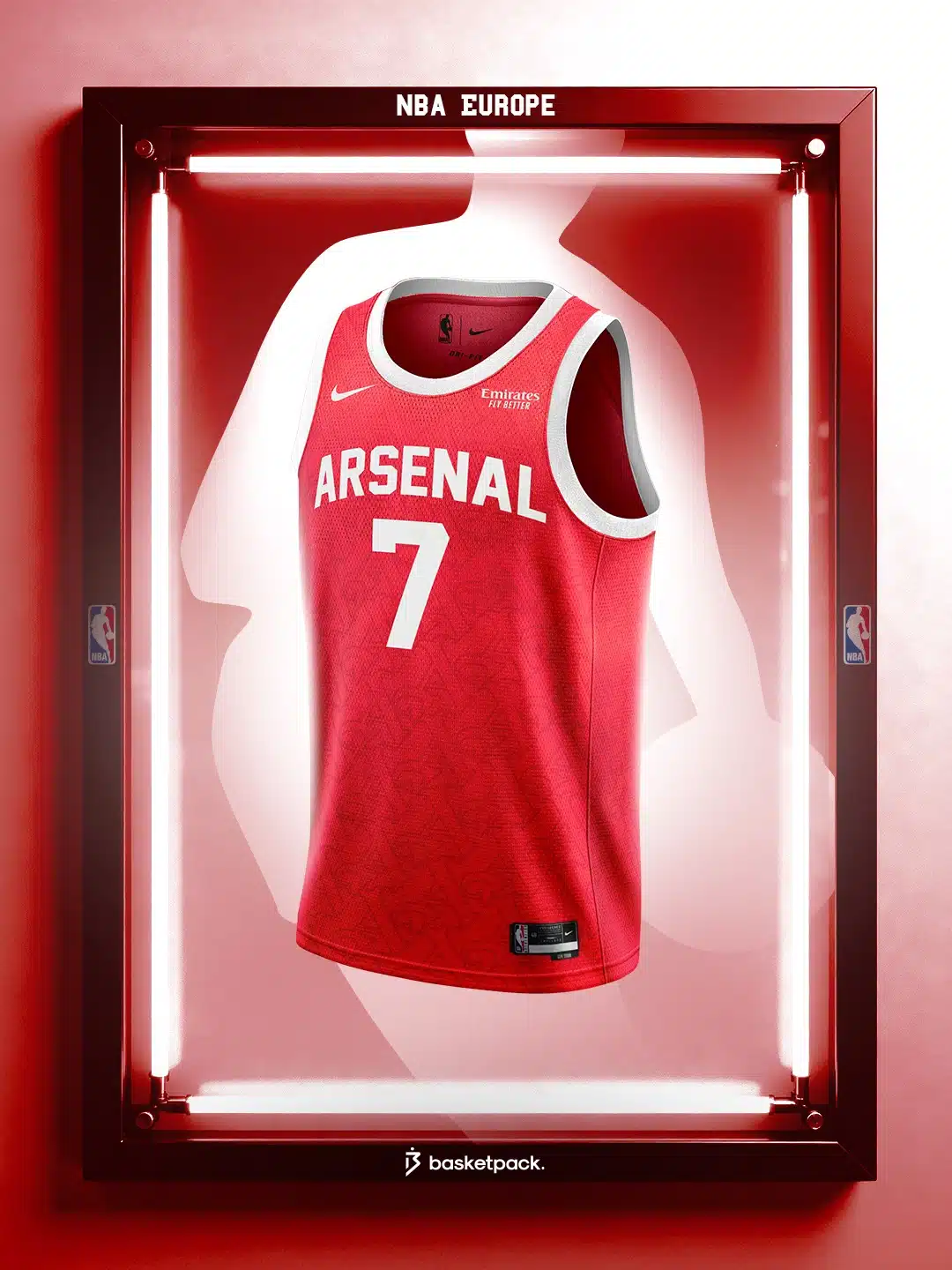 nba europe les maillots