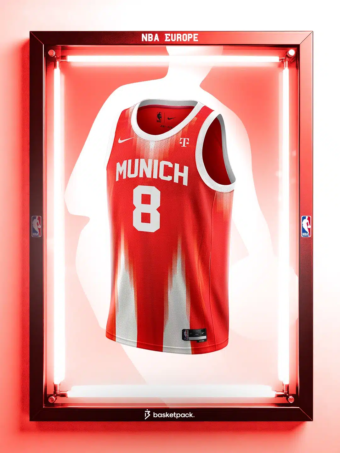 nba europe les maillots