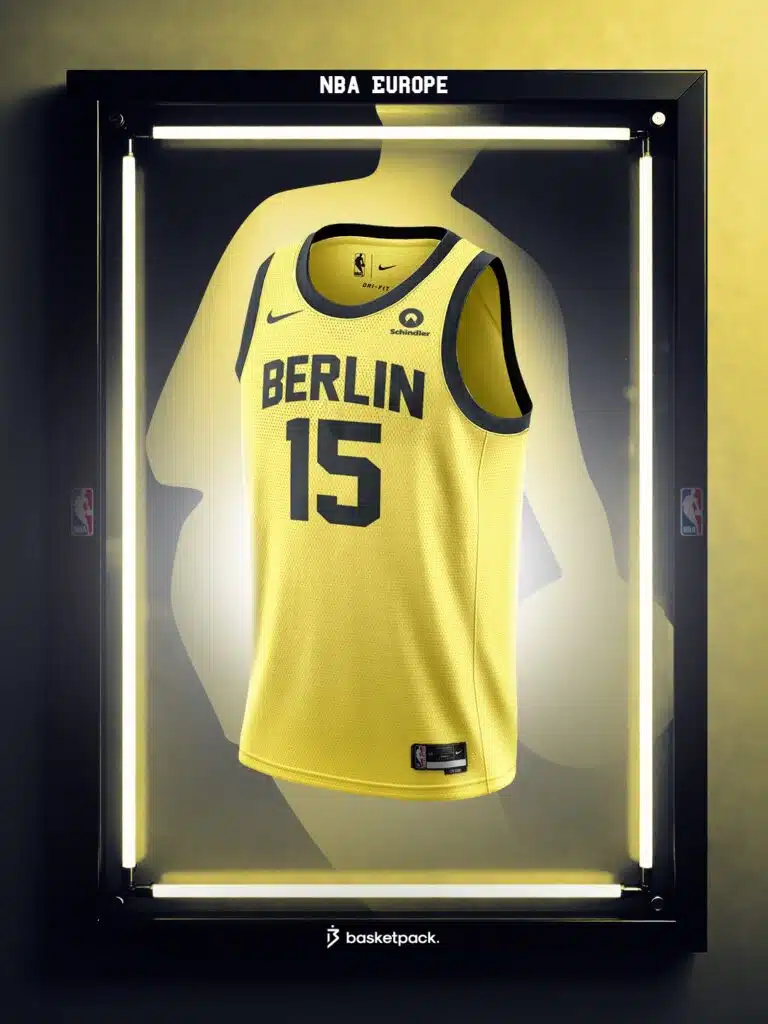 nba europe les maillots