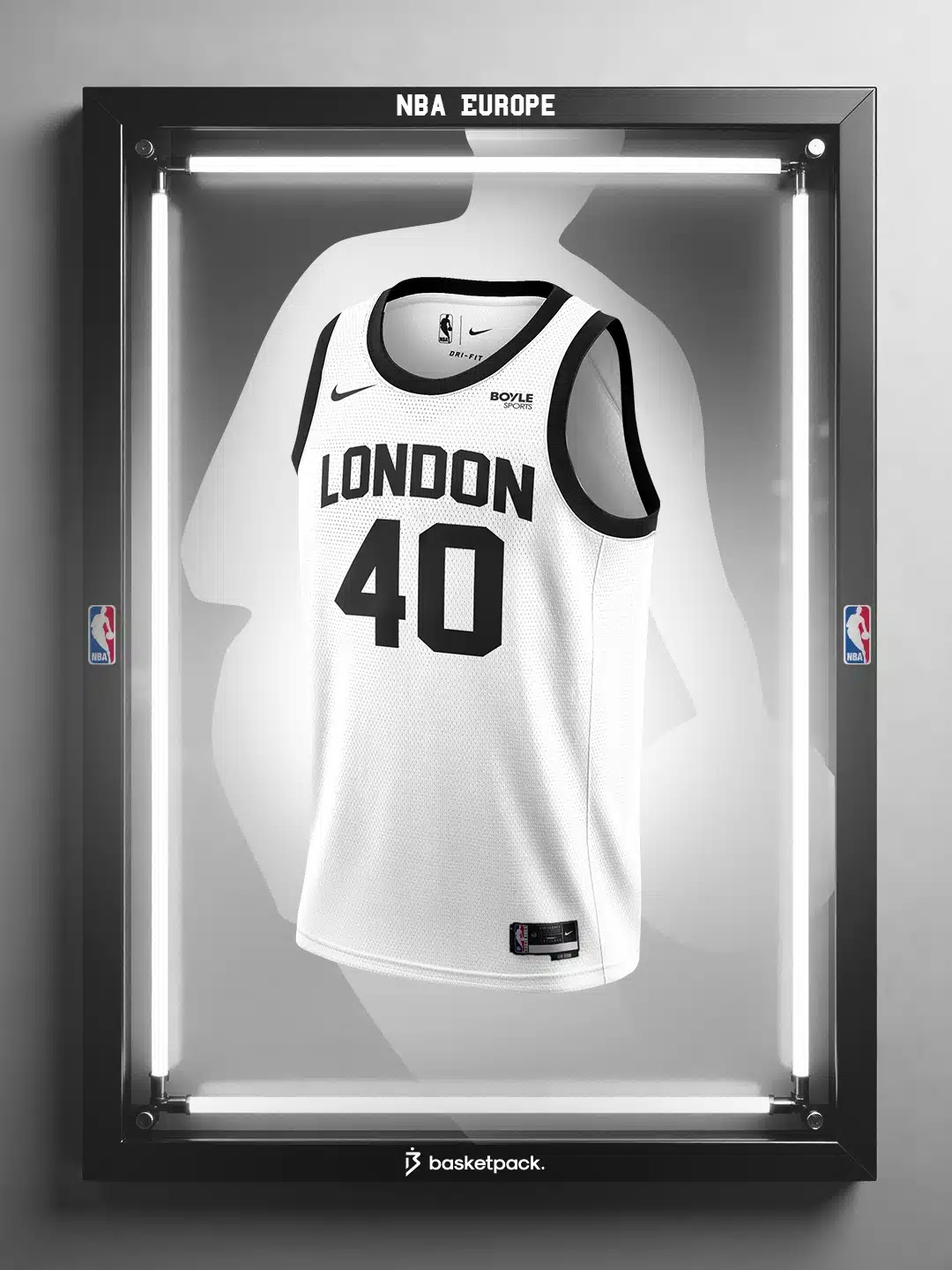 nba europe les maillots