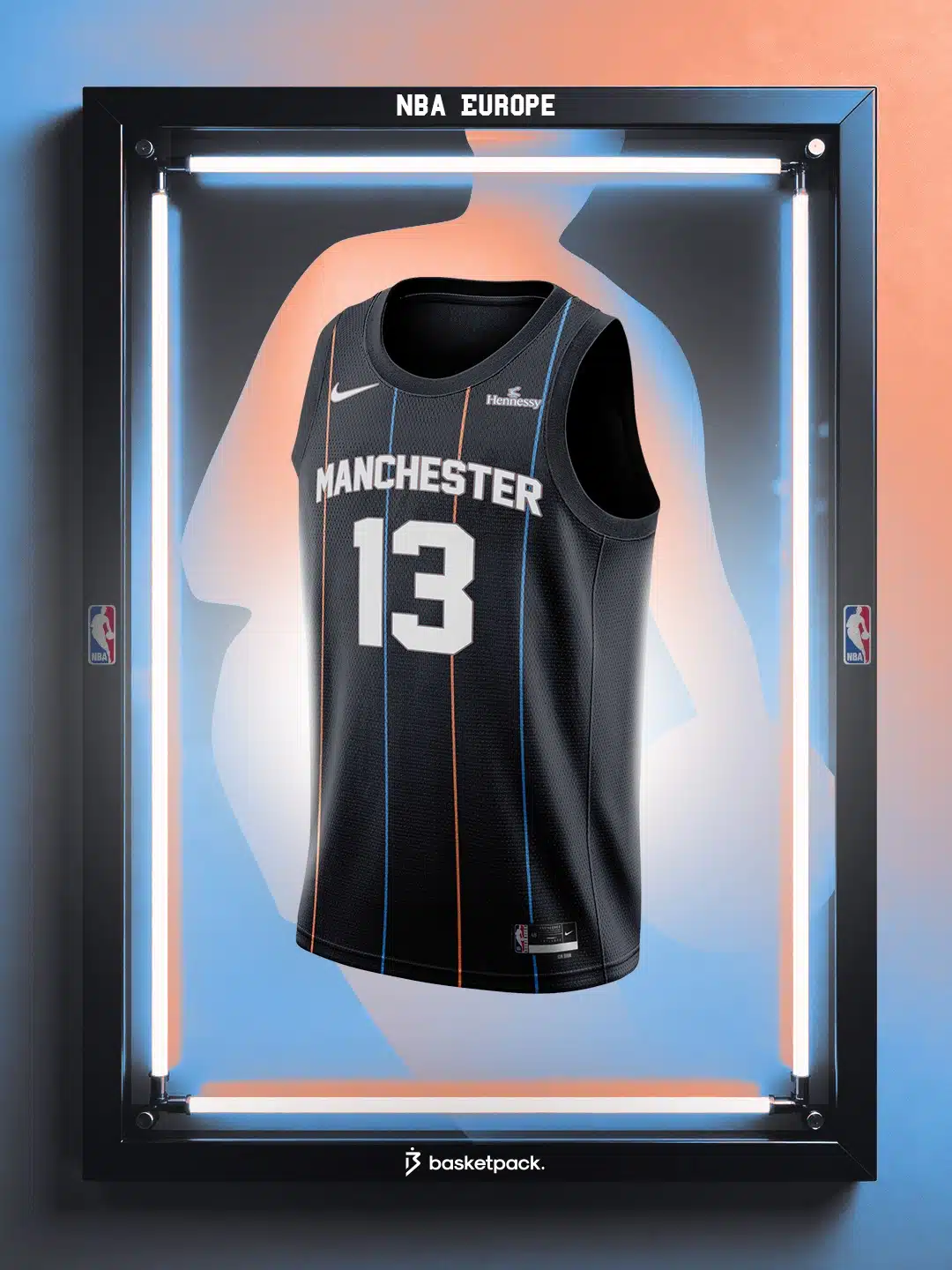 nba europe les maillots