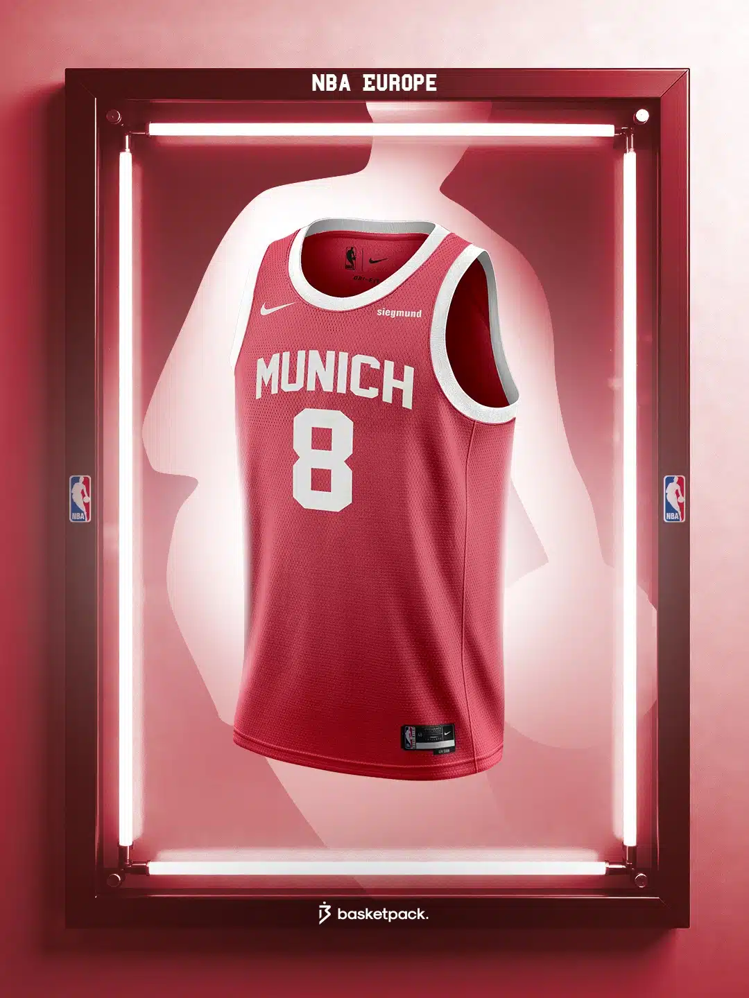 nba europe les maillots