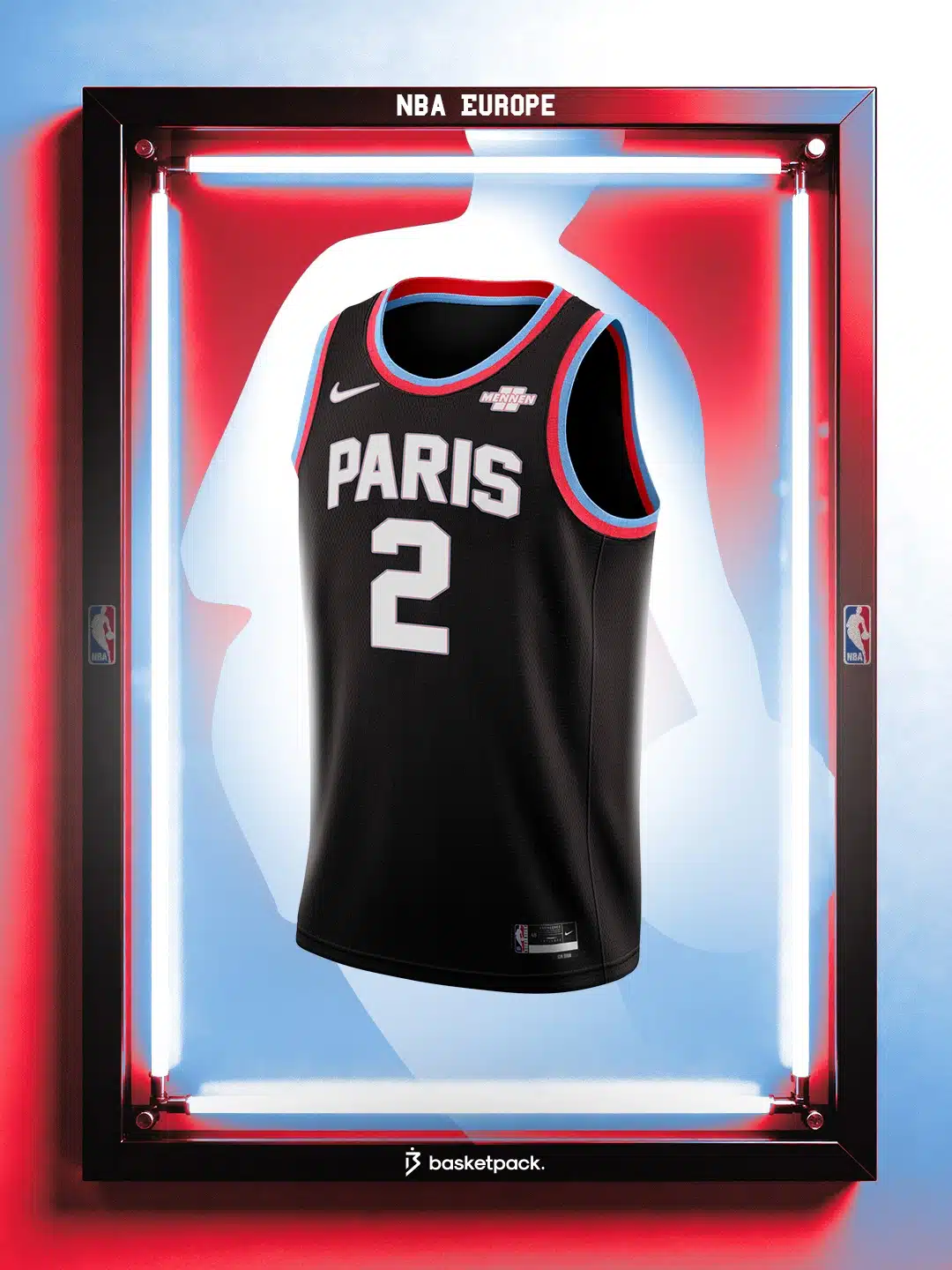 nba europe les maillots