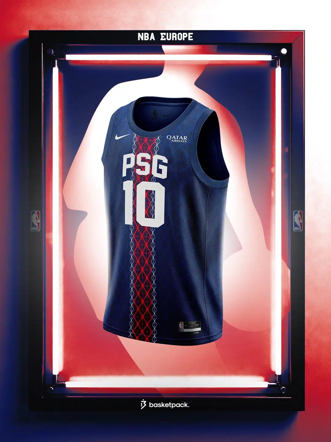 nba europe les maillots