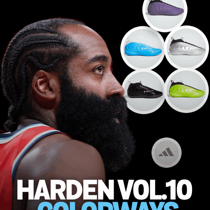 adidas harden vol 10 coloris