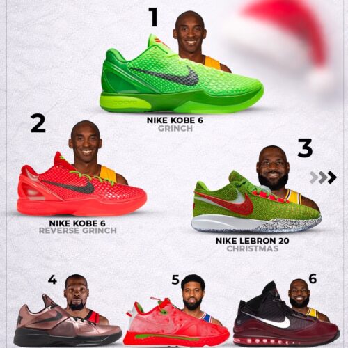 Image de l'article Top 10 des plus belles paires Nike de Noël  !