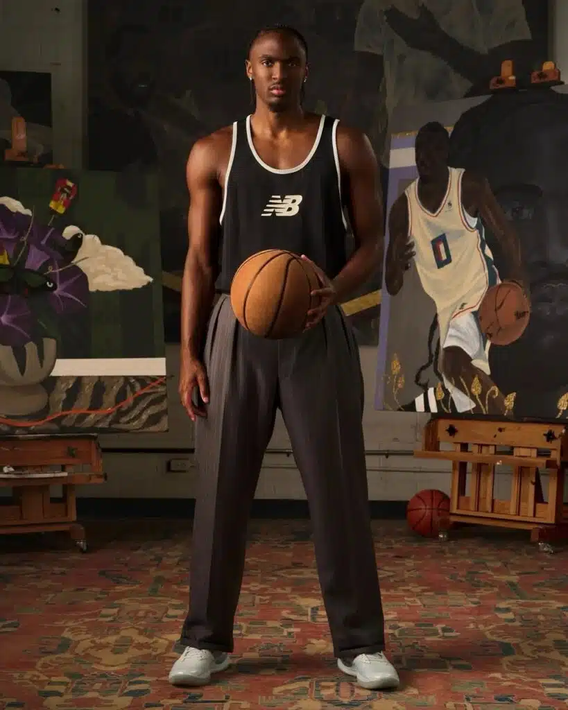 chaussure signature new balance tyrese maxey 2026