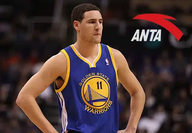 klay thompson sous contrat a vie avec anta