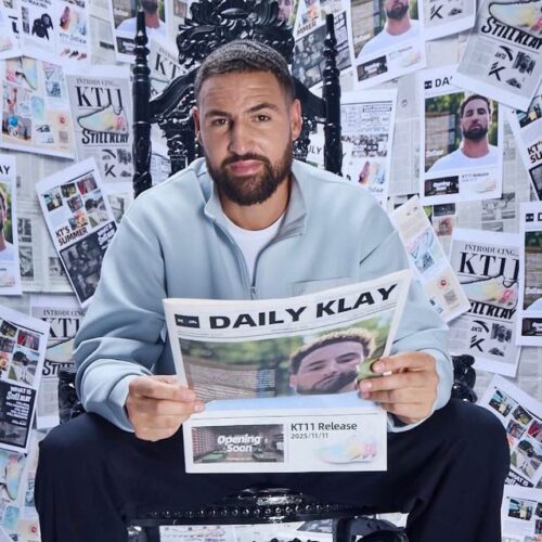 Image de l'article Klay Thompson signe un contrat à vie avec ANTA