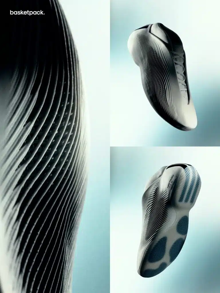 chaussure basket adidas imprimante 3d