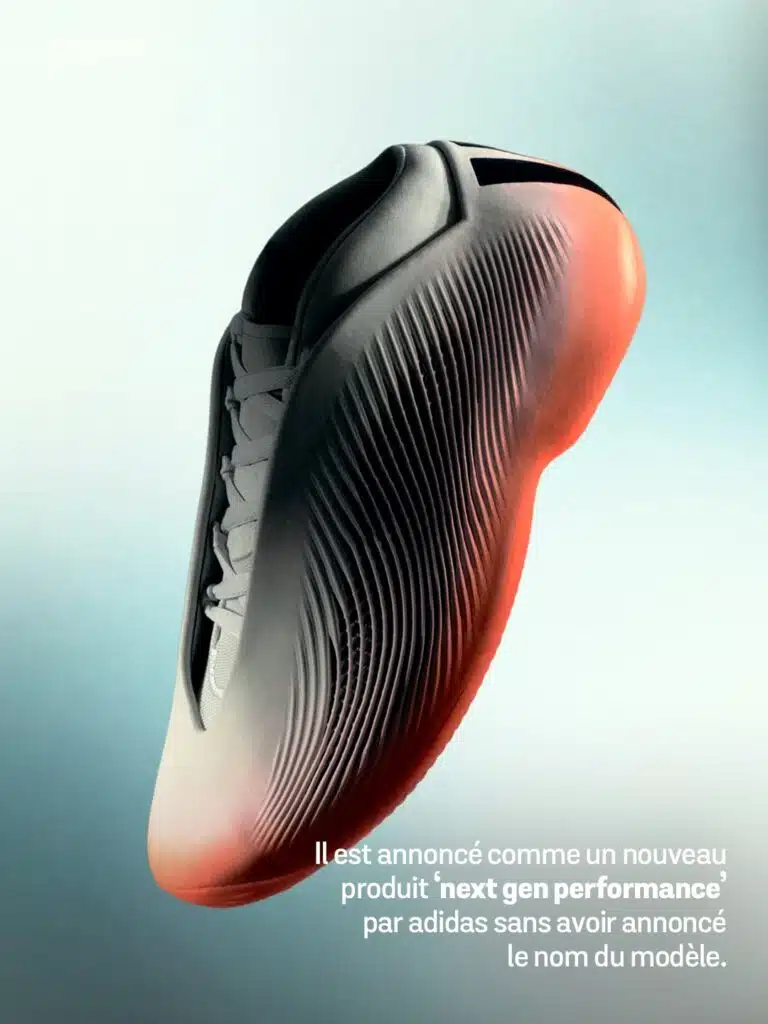 chaussure basket adidas imprimante 3d