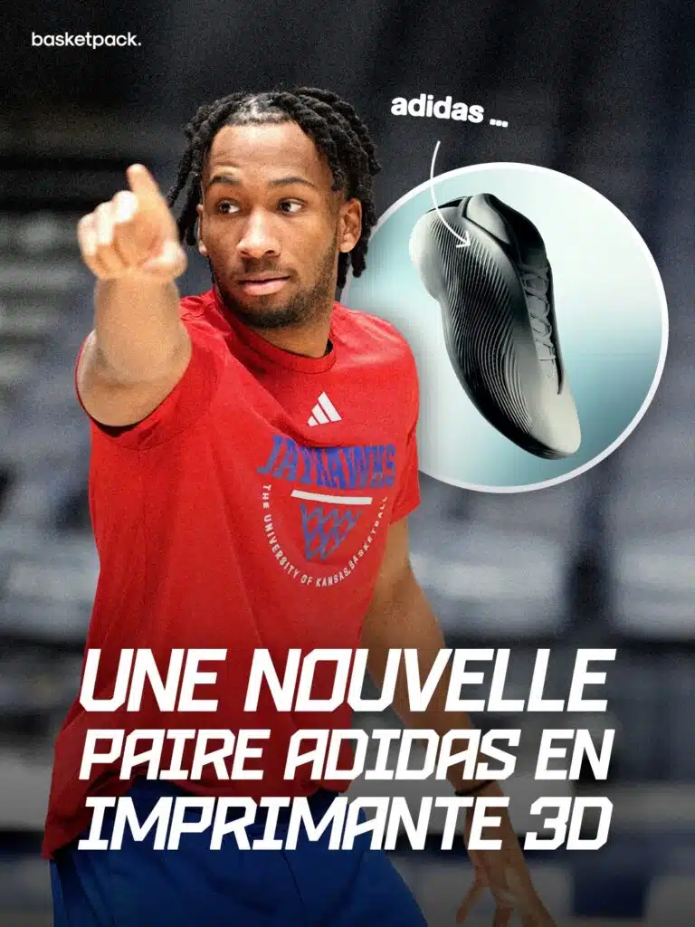 chaussure basket adidas imprimante 3d
