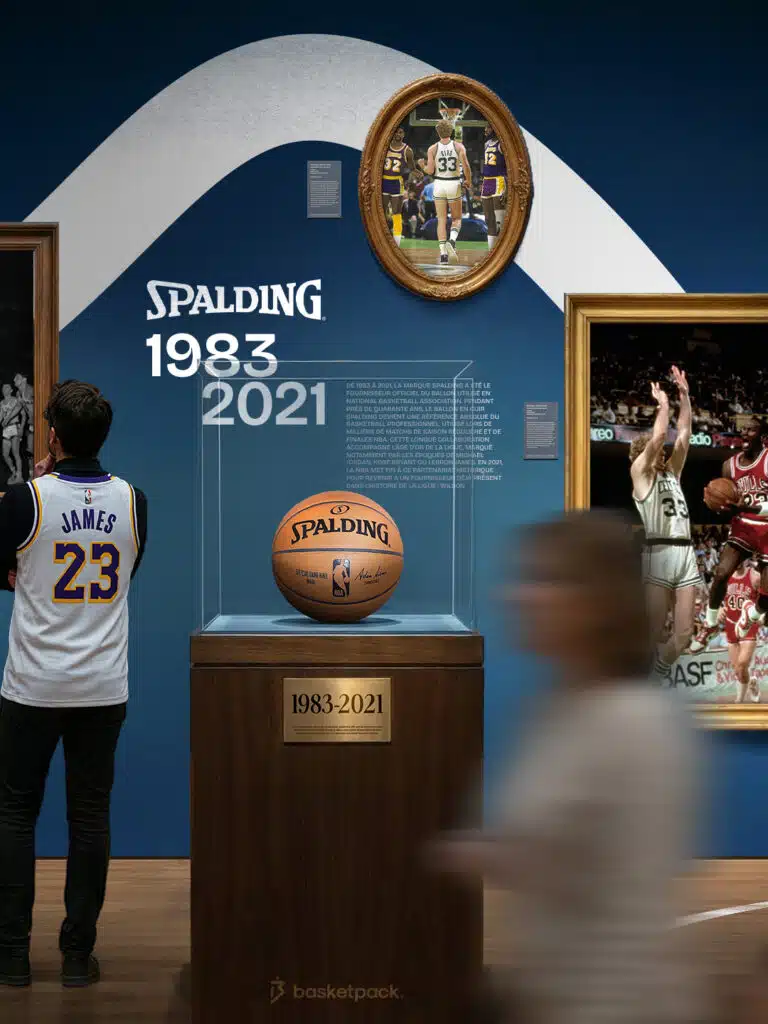 histoire ballon basket