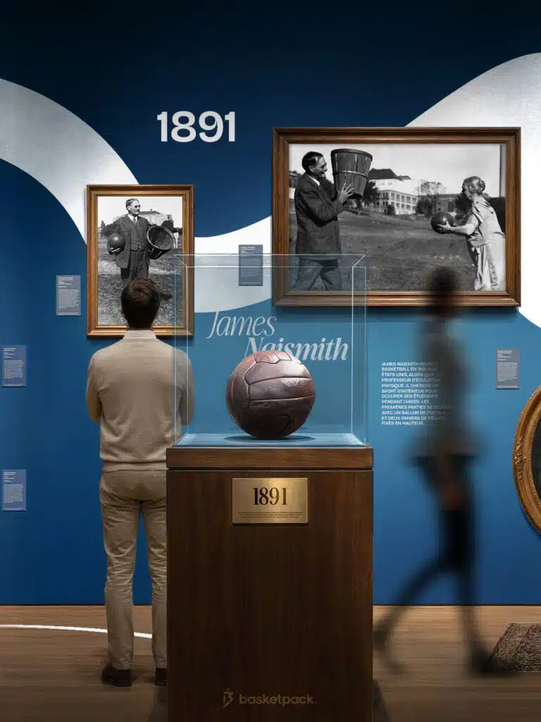 histoire ballon basket