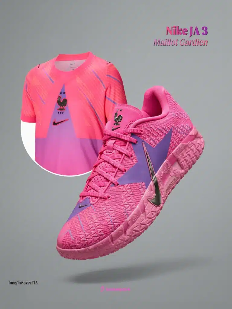 maillot exterieur gardien equipe de france football nike ja 3 fff