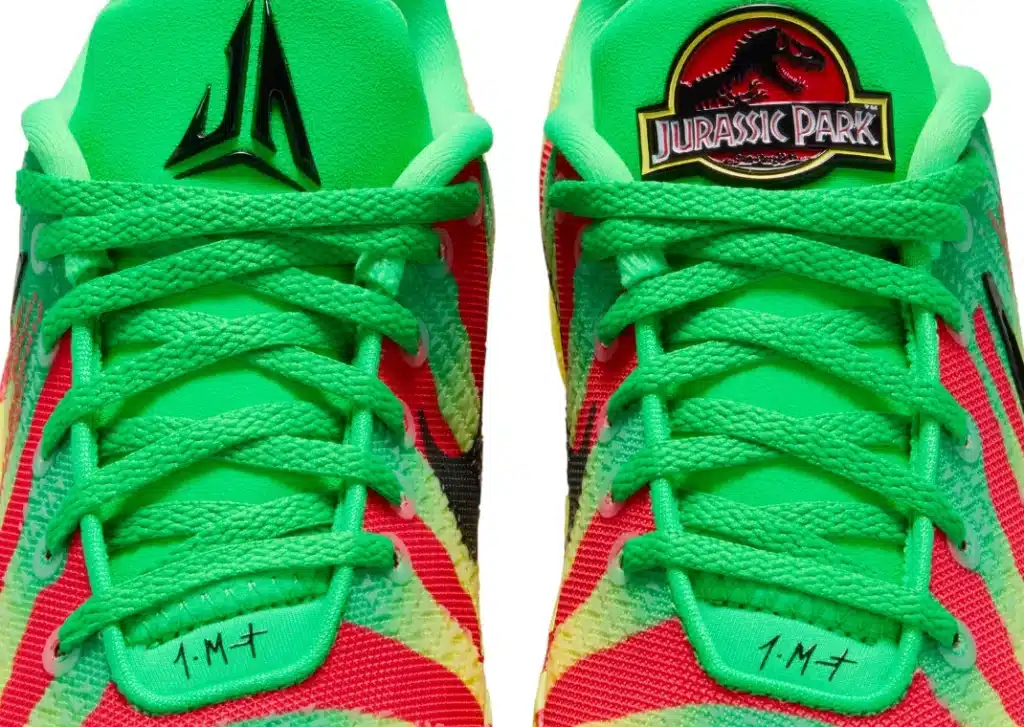 nike ja 3 jurassic park green spark