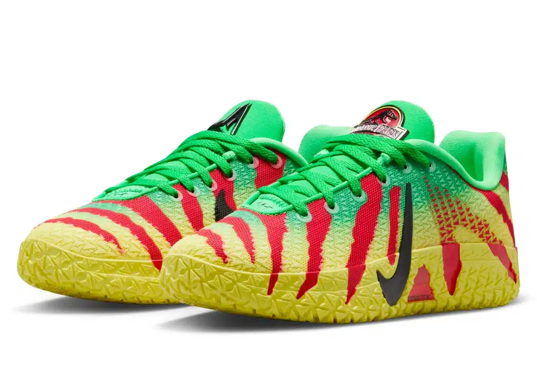 nike ja 3 jurassic park green spark