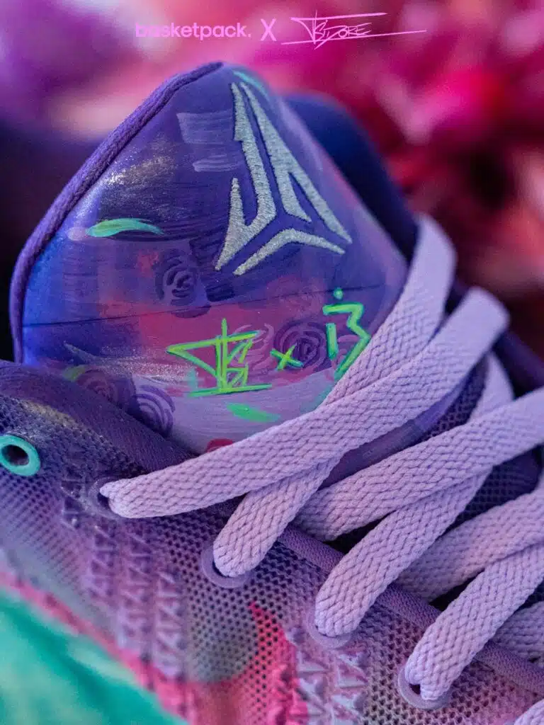 nike ja 3 printemps custom isidorestudio basketpack