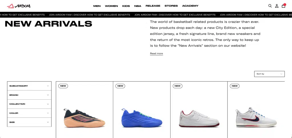 chaussure de basketball en promotion airdom