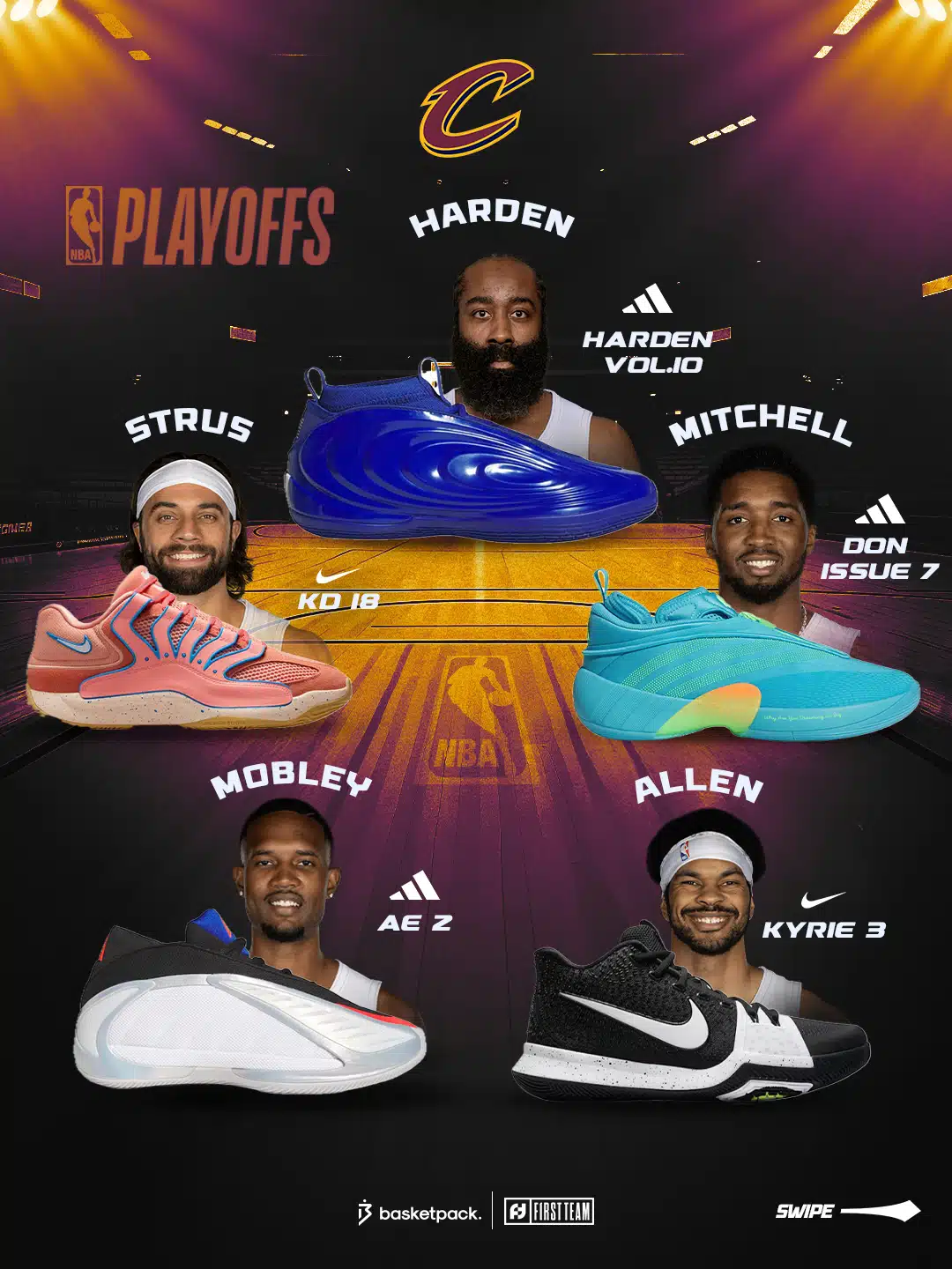 playoffs nba 2026 chaussures conference est