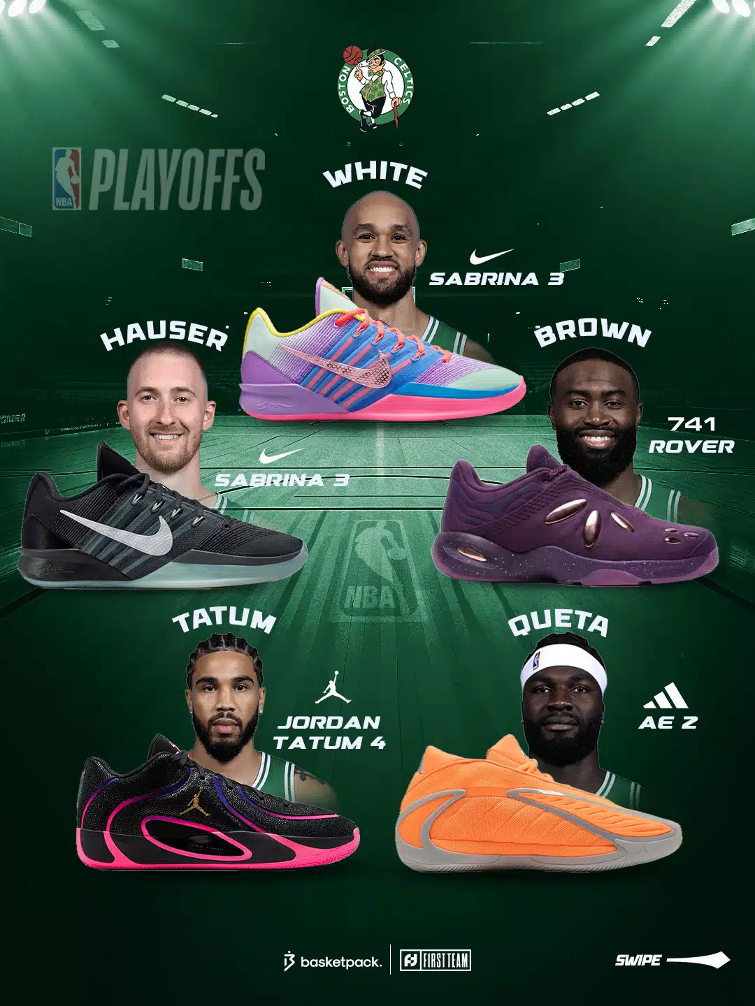 playoffs nba 2026 chaussures conference est