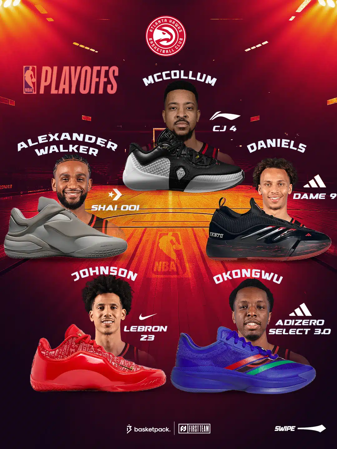 playoffs nba 2026 chaussures conference est