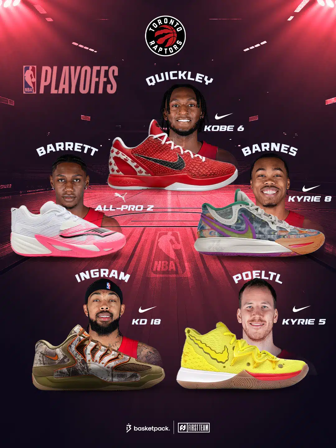 playoffs nba 2026 chaussures conference est