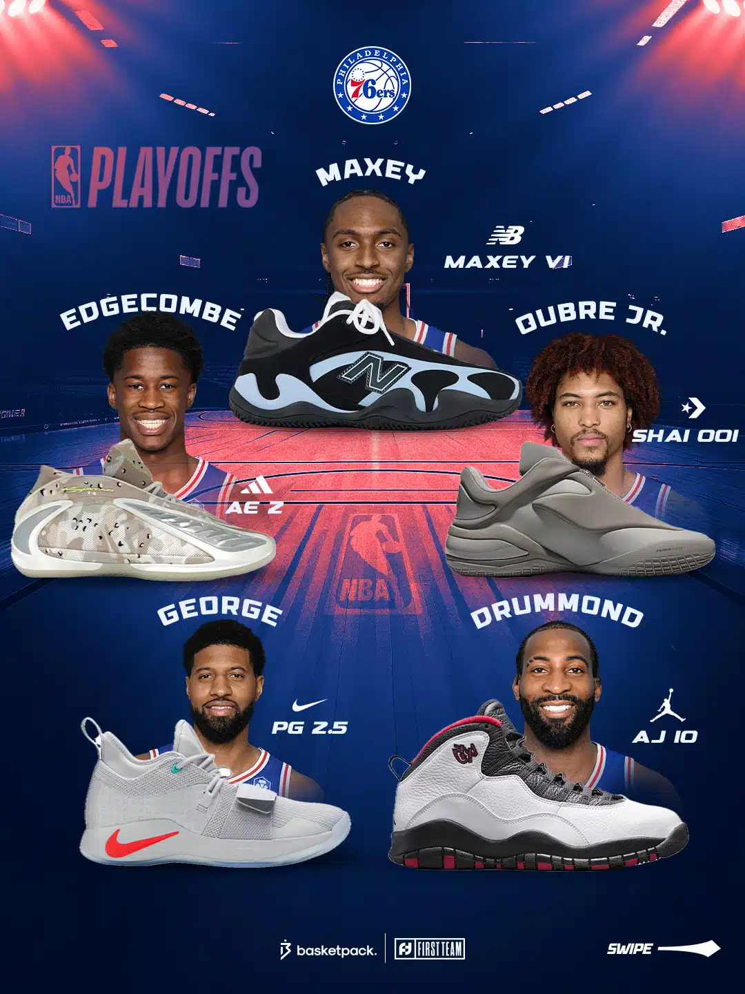 playoffs nba 2026 chaussures conference est