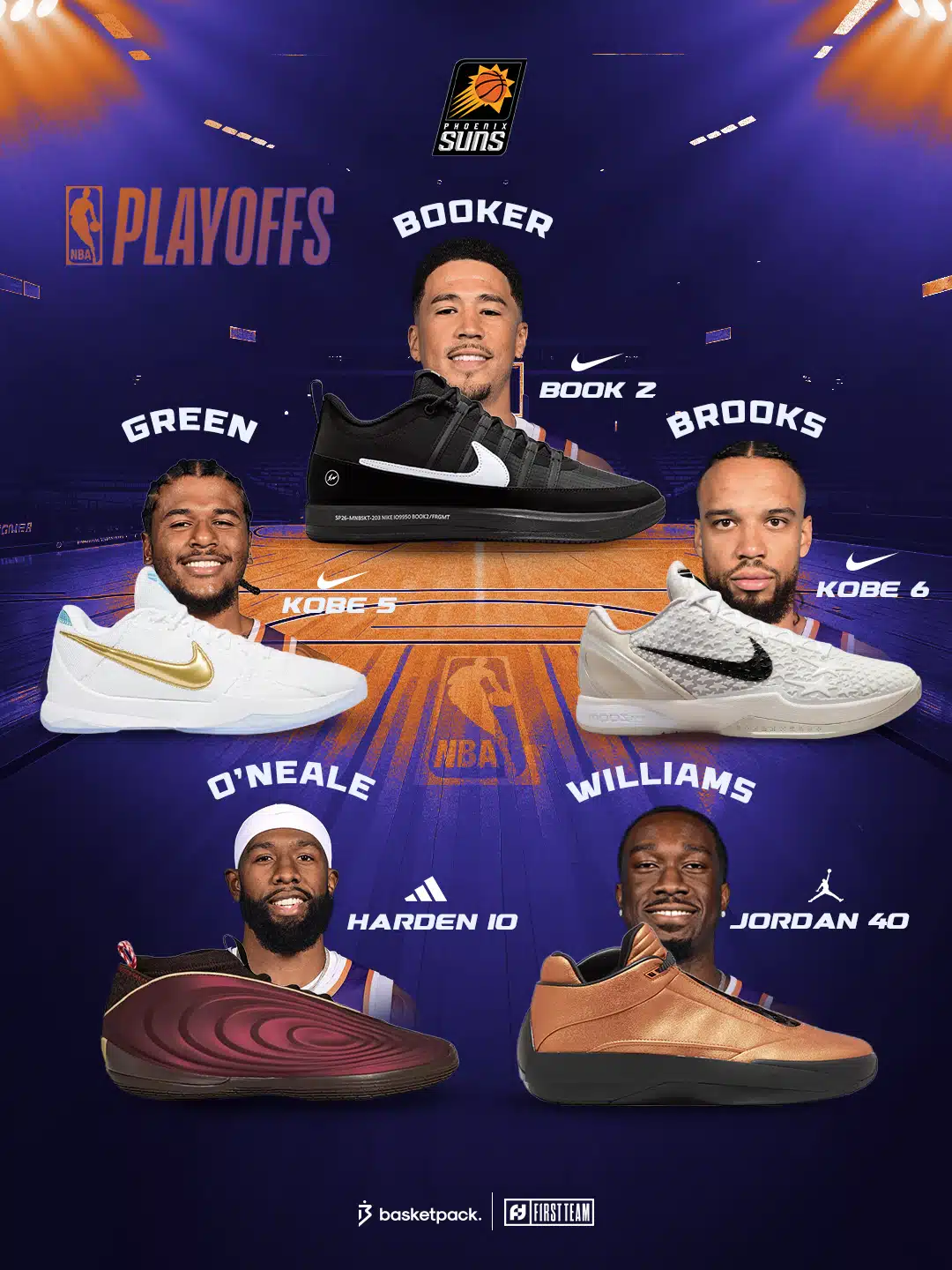 playoffs nba 2026 chaussures conference ouest