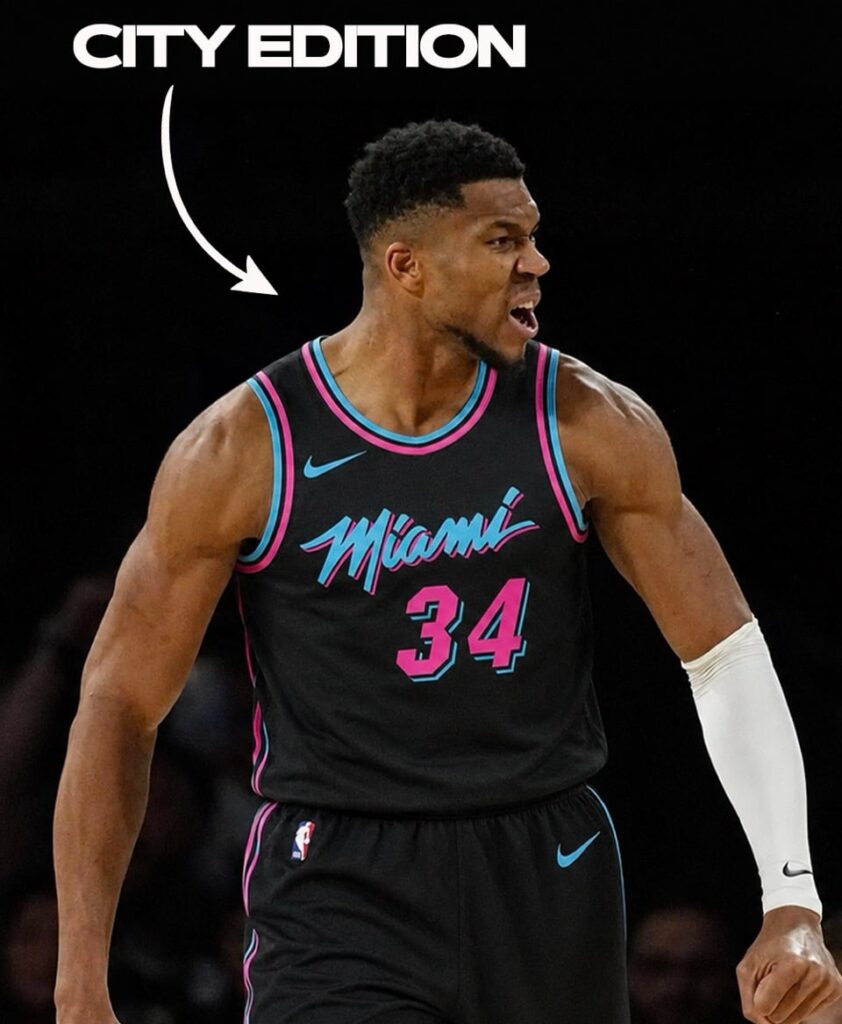 maillot city edition giannis antetokounmpo miamia heat