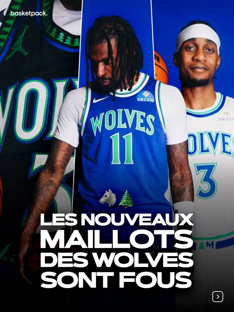maillots minnesota timberwolves 2026 2027