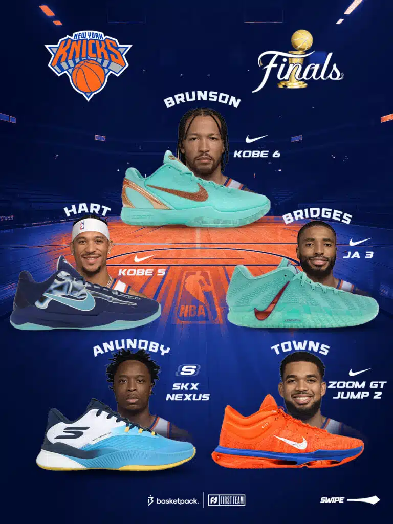 nba finals 2026 chaussures knicks