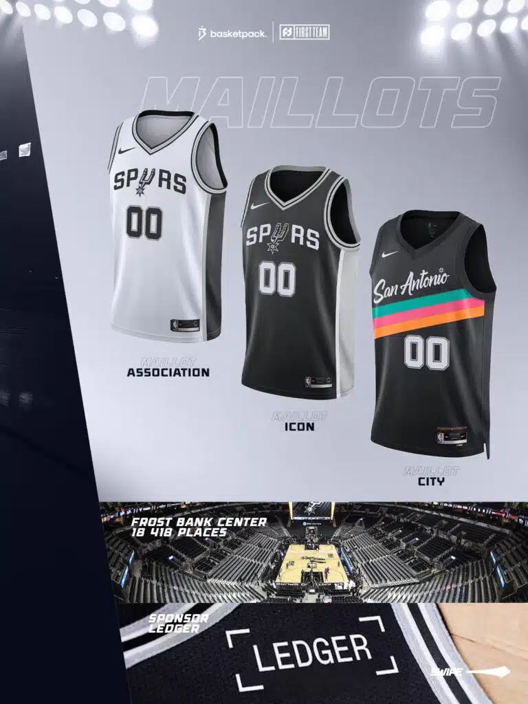 nba finals 2026 maillots spurs