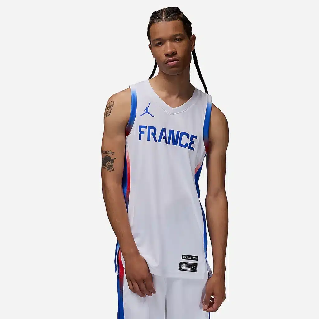 maillot equipe de france basket domicile