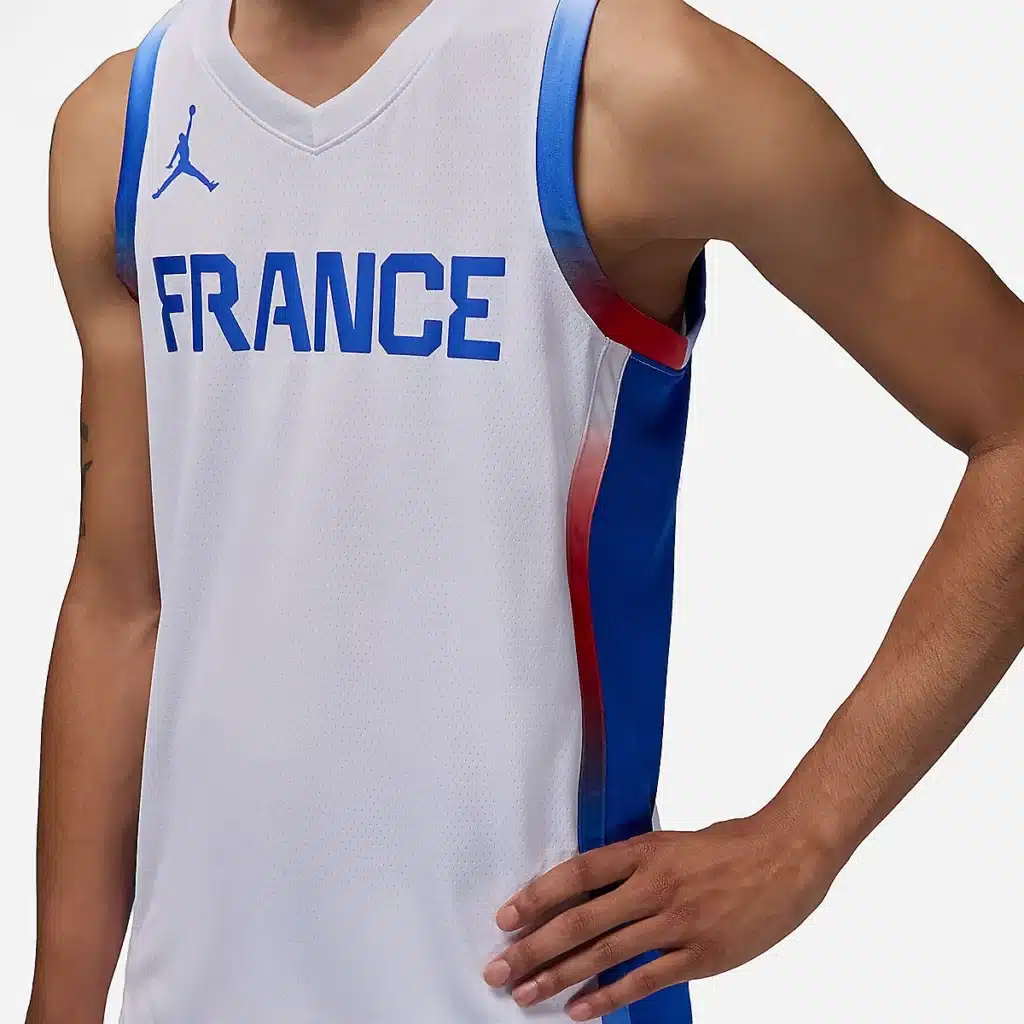 maillot equipe de france basket domicile