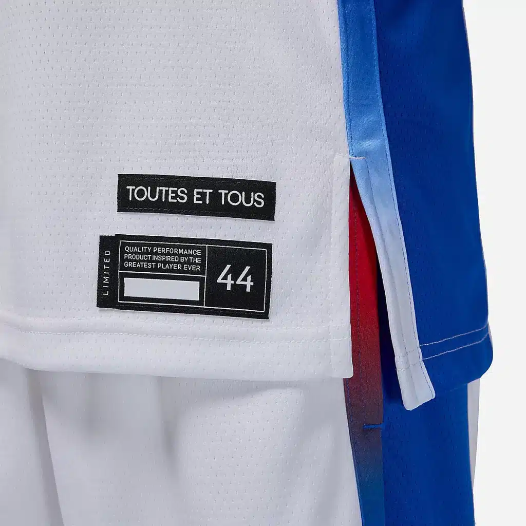 maillot equipe de france basket domicile