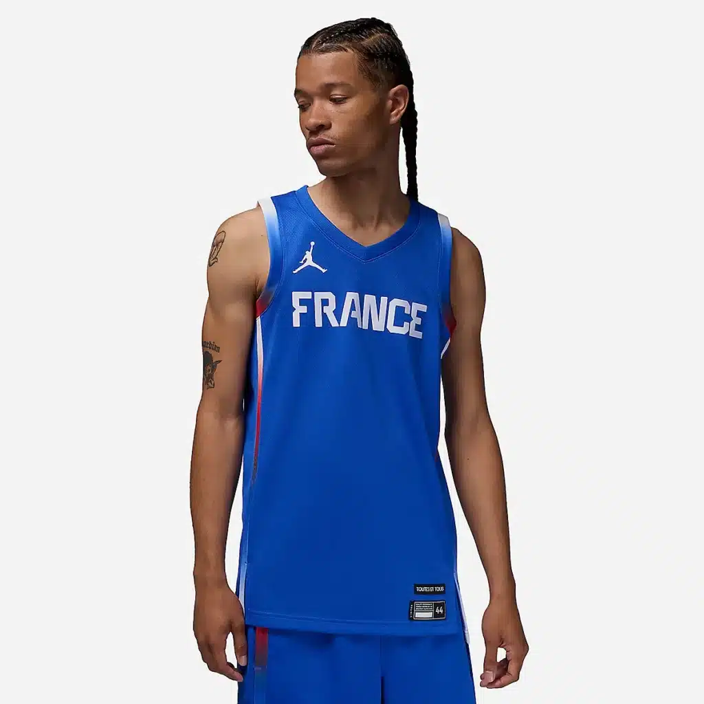 maillot equipe de france basket exterieur