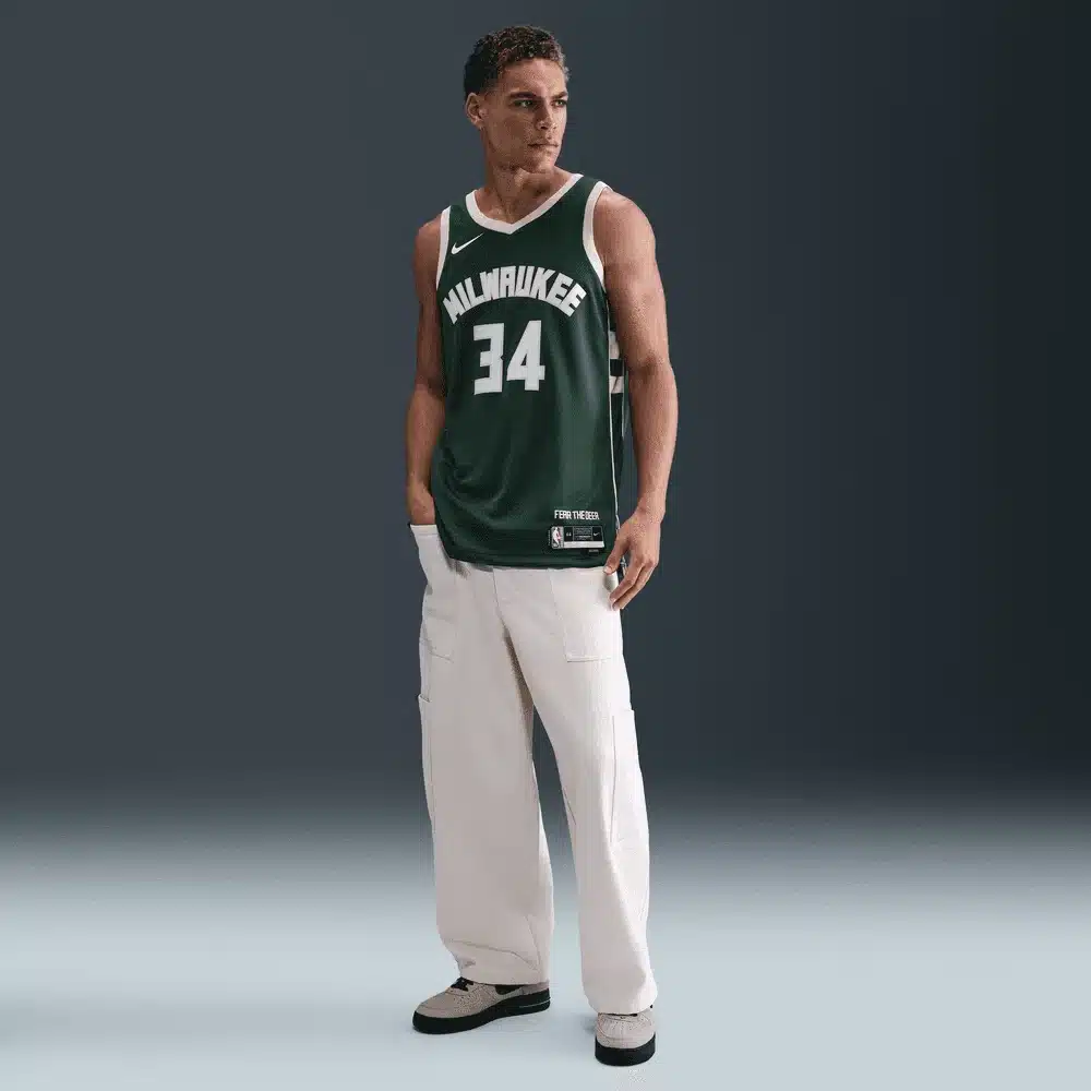 maillot officiel giannis antetokounmpo bucks pas cher promotion