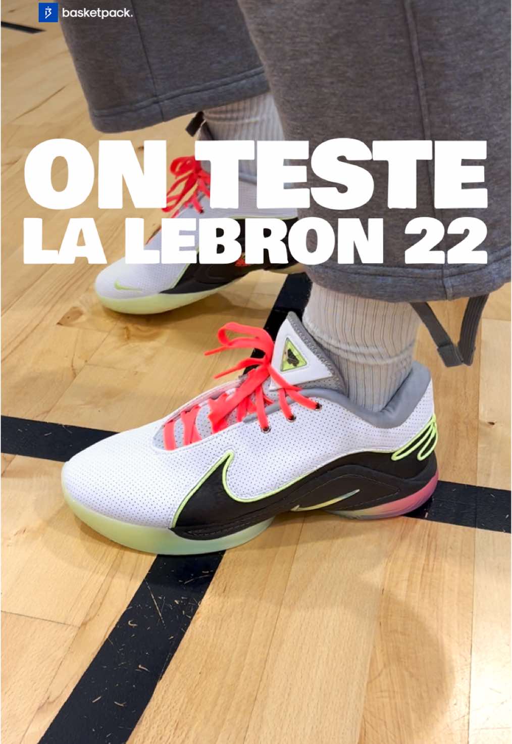 On teste la dernière signature shoe de King James