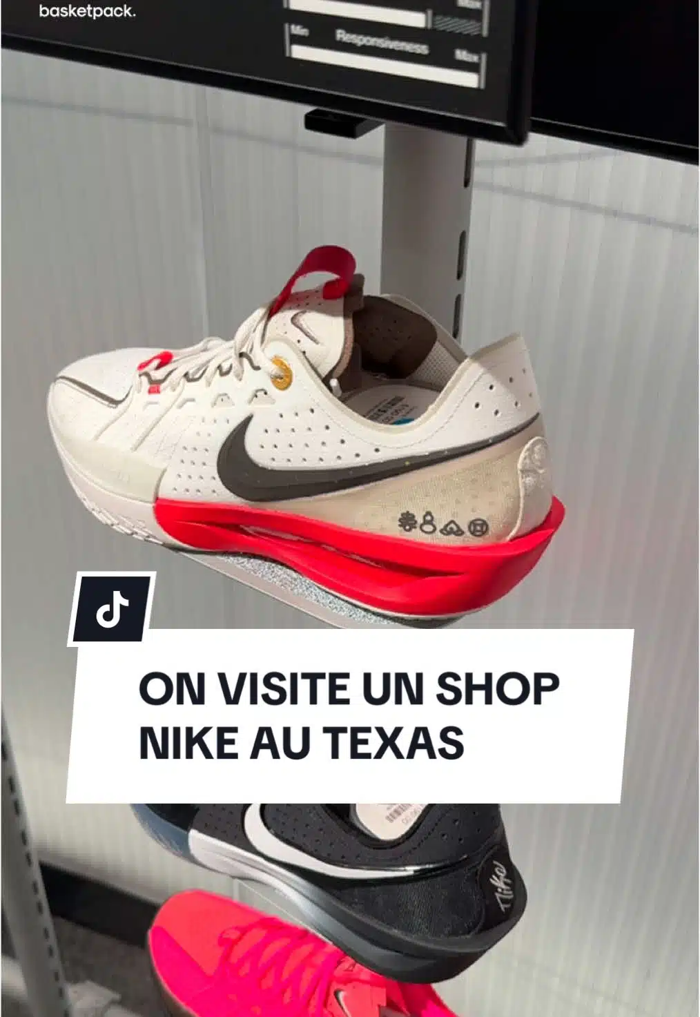 On visite un shop Nike au Texas