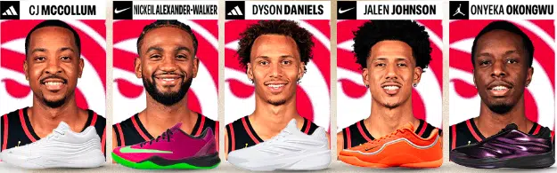 atlanta hawks chaussures saison nba 2026 2027
