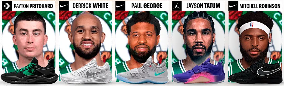 boston celtics chaussures saison nba 2026 2027