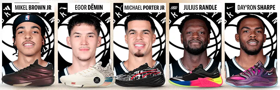 brooklyn nets chaussures saison nba 2026 2027