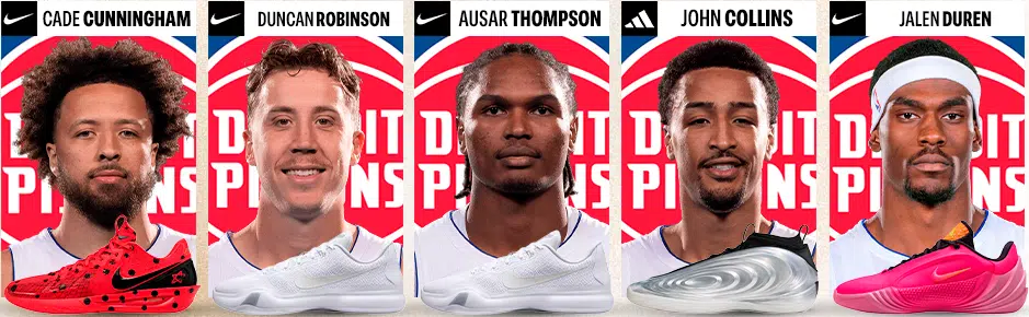 detroit pistons chaussures saison nba 2026 2027