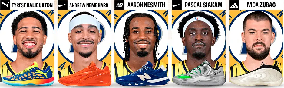 indiana pacers chaussures saison nba 2026 2027