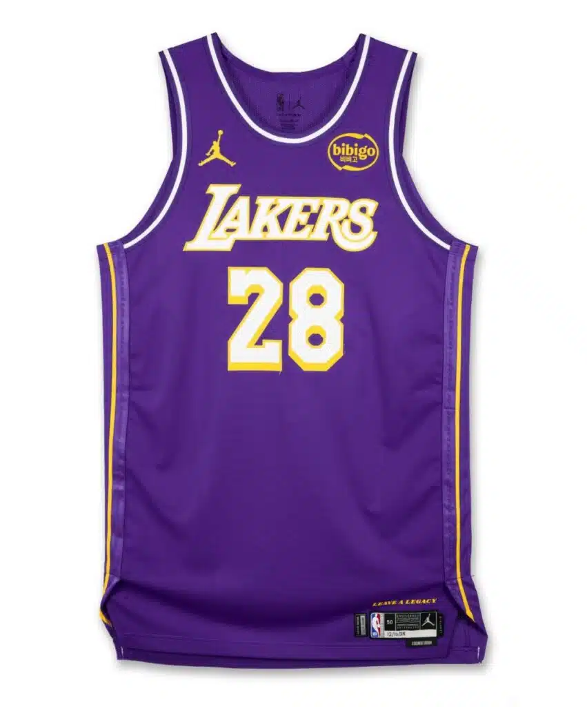 los angeles lakers maillots saison nba 2026 2027