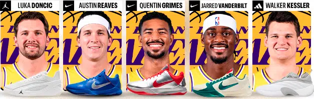 los angeles lakers chaussures saison nba 2026 2027